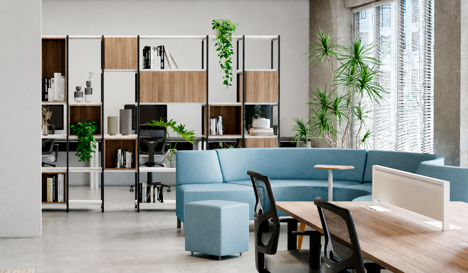 Estante modular Gabbinetto especificada pela Helence